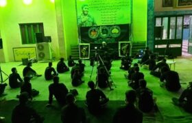مراسم شب شهادت امام رضا ع در دوکوهه اندیمشک برگزار شد / گزارش تصویری