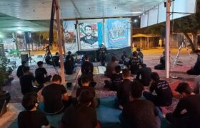 گزارش تصویری مراسم شب شهادت امام عسکری (ع) در گلزارشهدای اندیمشک