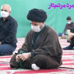 خداحافظی مردم شهرستان ایذه با امام جمعه شهرستان خود - حجت‌الاسلام سید کمال موسوی