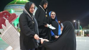 برگزاری مسابقات تیراندازی دختران و مادران در اندیمشک