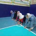 مسابقات دومیدانی دختران با عنوان عصر رویش در اندیمشک